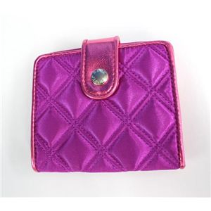 MARC BY MARC JACOBS サテンスナップウォレット 50361 FUSCHIA フューシャ 