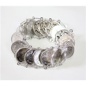 MARC BY MARC JACOBS PesoBracelet 46307 SILVER シルバー メキシカンコインブレスレット 