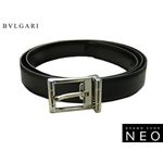 BVLGARI ブルガリ 22205 リバーシブル ベルト シルバー バックル