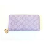GUCCI（グッチ） サイフ 212120 AA61G 5350 ジッピー 長財布 ライトパープル