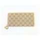 GUCCI(グッチ) サイフ 212120 FFPAG 8412 ジッピー 長財布 ベージュ×ベージュ
