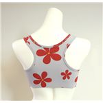 propaganda girl プロパガンダ ガール アンダーウェア ss65001 glay 花柄スポーツブラ Mサイズ