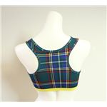 propaganda girl プロパガンダ ガール アンダーウェア ss65003 green タータンチェックスポーツブラ Mサイズ