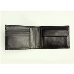 PRADA （プラダ） 二つ折り財布 2M0002 SAFFIANO NERO