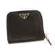 PRADA (プラダ) ラウンドファスナー 財布 M0522 SAFFIANO ORO NERO