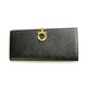 Salvatore Ferragamo(フェラガモ) 長財布 22-0120 NERO PEBBLE CALF