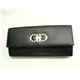 Salvatore Ferragamo(フェラガモ) 長財布 22-7121 NERO PEBBLE CALF