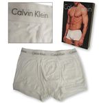 Calvin Klein （カルバンクライン） アンダーウエア ボクサータイプ ブリーフパンツ U1012 WT(100) サイズS