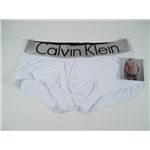 Calvin Klein （カルバンクライン） アンダーウエア ボクサーパンツ U2716 100 WH LOW RISE TRUNK サイズS