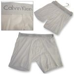 Calvin Klein （カルバンクライン） アンダーウエア ボクサーブリーフ パンツ U5555 WT(100) サイズS