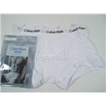 Calvin Klein （カルバンクライン） アンダーウエア ボクサーパンツ U5614 100 WH TRUNK サイズS