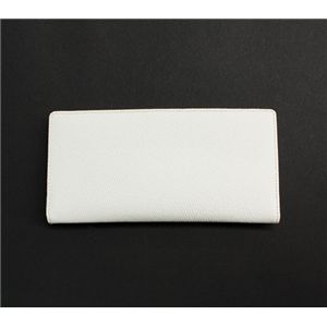 SONNE(ゾンネ)長財布(コインケース無し)グレインレザー SOG031/WHT ホワイト