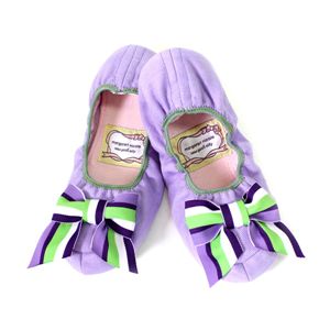 margaretnicole（マーガレットニコル） ルームシューズ+ヘアーバンドセット パープル