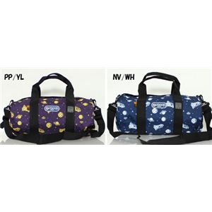 OUTDOOR PRODUCTS（アウトドア プロダクツ） スペース柄 ボストンバッグ ouv231 PURPLE-YELLOW