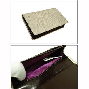 KRIZIA(クリッツィア) 名刺入れ 506.705.105 アイボリー