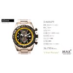 MAX XL WATCH 【マックス ウォッチ】 腕時計 5-MAX479 45mm FACE LINE