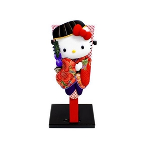 サンリオ HELLO KITTY ハローキティ 限定モデル 小サイズ羽子板 藤娘