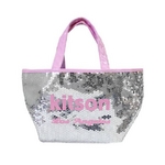 KITSON（キットソン） ミニスパンコール トートバッグ 3561 シルバー/ピンク