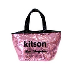 KITSON（キットソン） ミニスパンコール トートバッグ 3554 ピンク/ブラック