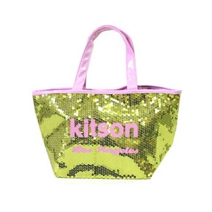 KITSON（キットソン） ミニスパンコール トートバッグ 3556 ゴールド/ピンク