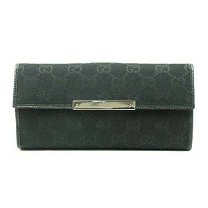 GUCCI（グッチ） GG柄 長財布 112715-F40IR-1000 ブラック