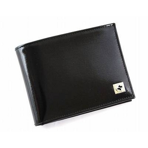 GUCCI（グッチ） 二つ折り財布 190405 CCY1N 1000 レザー（ブラック）