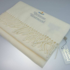 Vivienne Westwood（ヴィヴィアンウエストウッド） マフラー WHITE s12-f552multi01