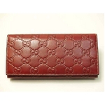 GUCCI(グッチ) ２つ折り長財布 146229 A0V1R 6408 レッド 