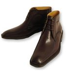 Falchi New York(ファルチ ニューヨーク) 紳士靴 ショートブーツ FN-009 ブラウン 25