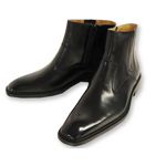 Falchi New York(ファルチ ニューヨーク) 紳士靴 ショートブーツ FN-007 ブラック 25