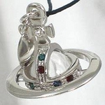 Vivienne Westwood(ヴィヴィアンウエストウッド) 1814702 TINY ORB STRAP 携帯ストラップ