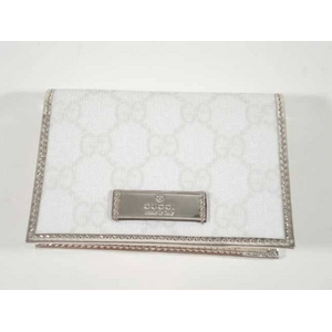 Gucci(グッチ) 190340 FCIIG 9069 カードケース/パスケース ホワイト/プラチナ