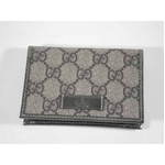 Gucci(グッチ) 190340 FCIIG 9775 カードケース/パスケース ベージュ/メタルカーキ