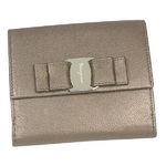 Salvatore Ferragamo(サルヴァトーレ フェラガモ) VARA VITELLO22A209 GY/SIWホック