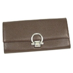 Salvatore Ferragamo(サルヴァトーレ フェラガモ) G.MEDITERRANEO VITEL22A361 BR 長札入れ