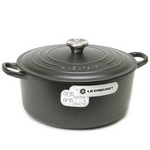 Le Creuset(ル・クルーゼ) 鍋(パン) ココットロンド24cm 2501-24 BK