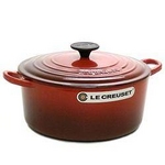 Le Creuset(ル・クルーゼ) 鍋(パン) ココットロンド24cm 2501-24 RED
