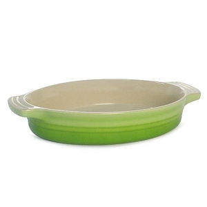Le Creuset(ル・クルーゼ) 鍋(パン) ホーローディッシュオーバルディッシュ24cm GR