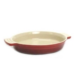 Le Creuset(ル・クルーゼ) 鍋(パン) ホーローディッシュオーバルディッシュ24cm RED