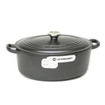 Le Creuset(ル・クルーゼ) 鍋(パン) ココットオーバル25cm2502-25 BK