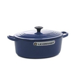 Le Creuset(ル・クルーゼ) 鍋(パン) ココットオーバル25cm2502-25 BL