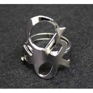 CHLOE(クロエ) 2R0056-AB1-090 CHLOEロゴモチーフリング  silver 48(7-8号）