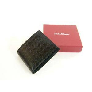 Salvatore Ferragamo(サルヴァトーレ フェラガモ) 66-3561 BLACK メンズ 財布(コインケース無し)
