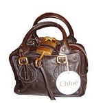 CHLOE(クロエ) 7AS045-7E422-175 BRUN パディントン ミニボストンバッグ