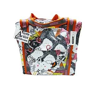 LESPORTSAC(レスポートサック) Collection “Artist in Residence Merjin Hos” Complusve Shopper 8751
