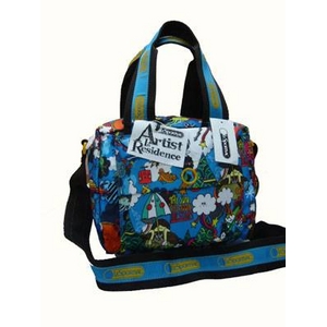 LESPORTSAC(レスポートサック) Collection “Artist in Residence Merjin Hos” Field Trip Duffle 87533827 BL