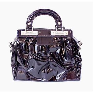 VIA REPUBBLICA(ヴィア リパブリカ) 8953 LACCA VIOLA ショルダー ハンドバッグ ダークパープル