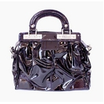 VIA REPUBBLICA(ヴィア リパブリカ) 8953 LACCA VIOLA ショルダー ハンドバッグ ダークパープル