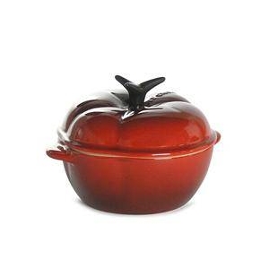 Le Creuset(ル・クルーゼ) 鍋(パン) ミニベジタブルミニ・トマト 910096-0006 RED