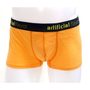 Artificial Flavor(アーティフィシャルフレーバー) 156-09S VINTAGE WASH TRUNK アンダーウエアトランクス オレンジ  M